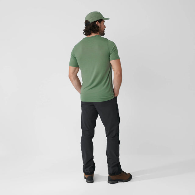 T-shirt Fjallraven Abisko Wool Classic SS men's