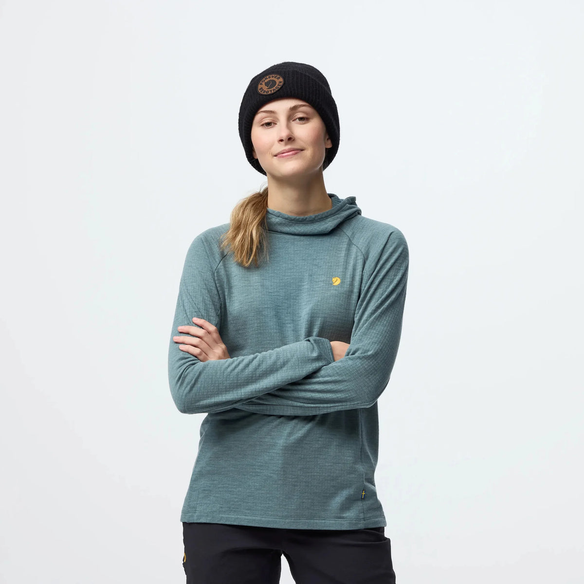 Women's hooded thermal sweater Fjällräven Bergtagen