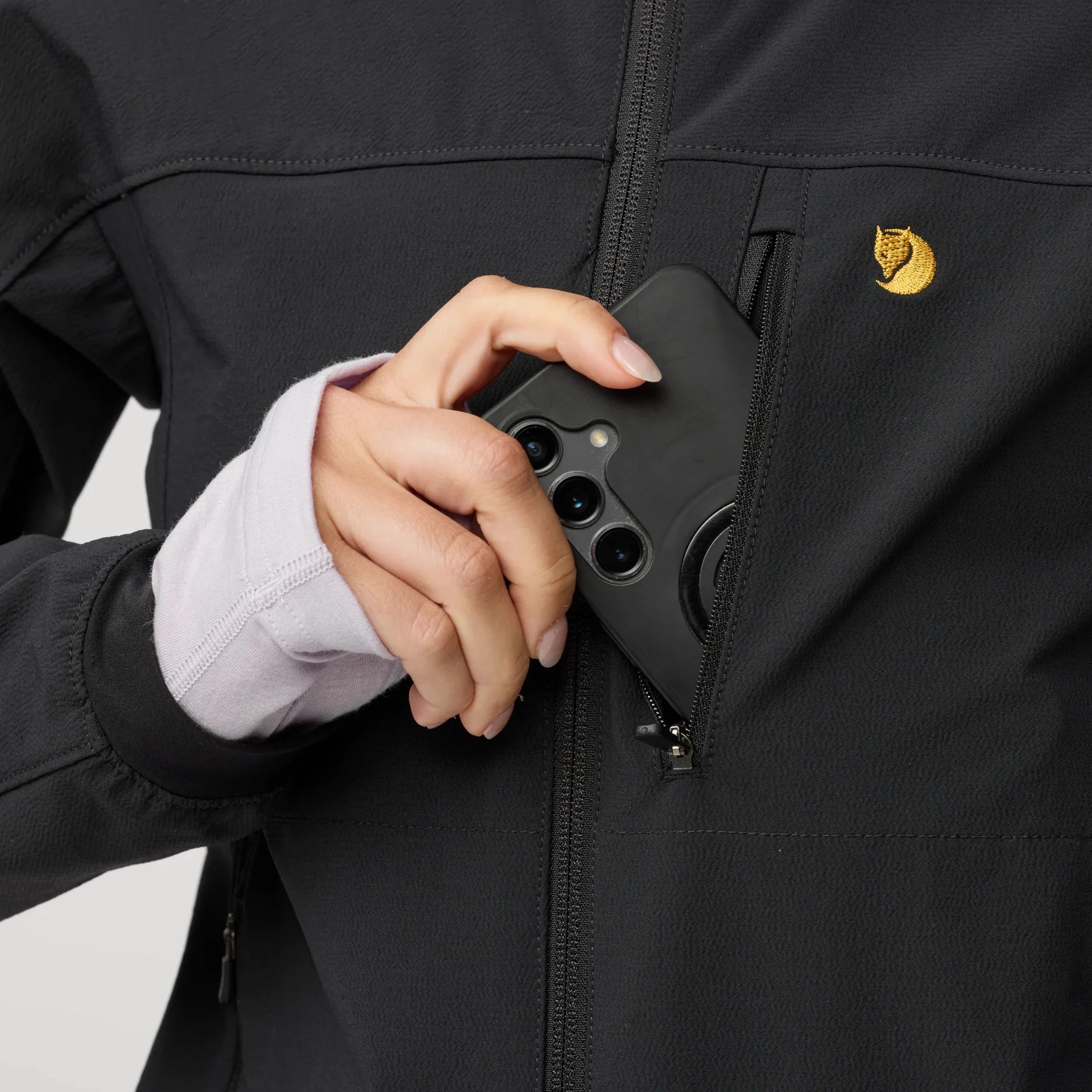 Fjallraven vējjaka Bergtagen Stretch sieviešu