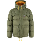 Dūnu jaka Fjallraven Expedition Down Lite vīriešu Green Mustard Yellow
