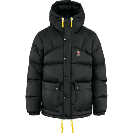 Dūnu jaka Fjallraven Expedition Down Lite vīriešu Black
