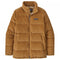 Dūnu mētelis Patagonia Cord Fjord Coat sieviešu Nest Brown