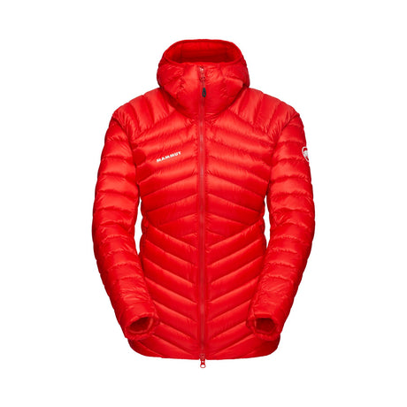 Drydown dūnu jaka Mammut Broad Peak IN Hooded sieviešu Mammut Red