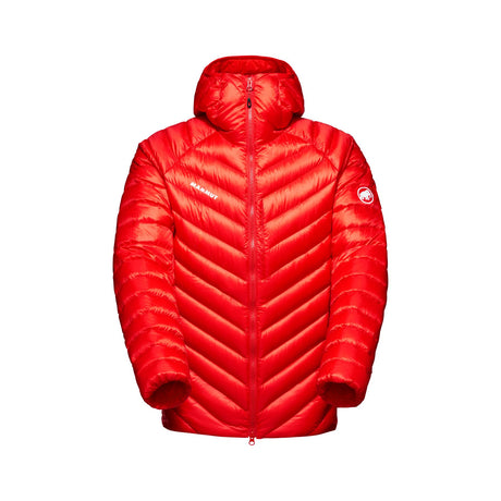 Drydown dūnu jaka Mammut Broad Peak IN Hooded vīriešu Mammut Red