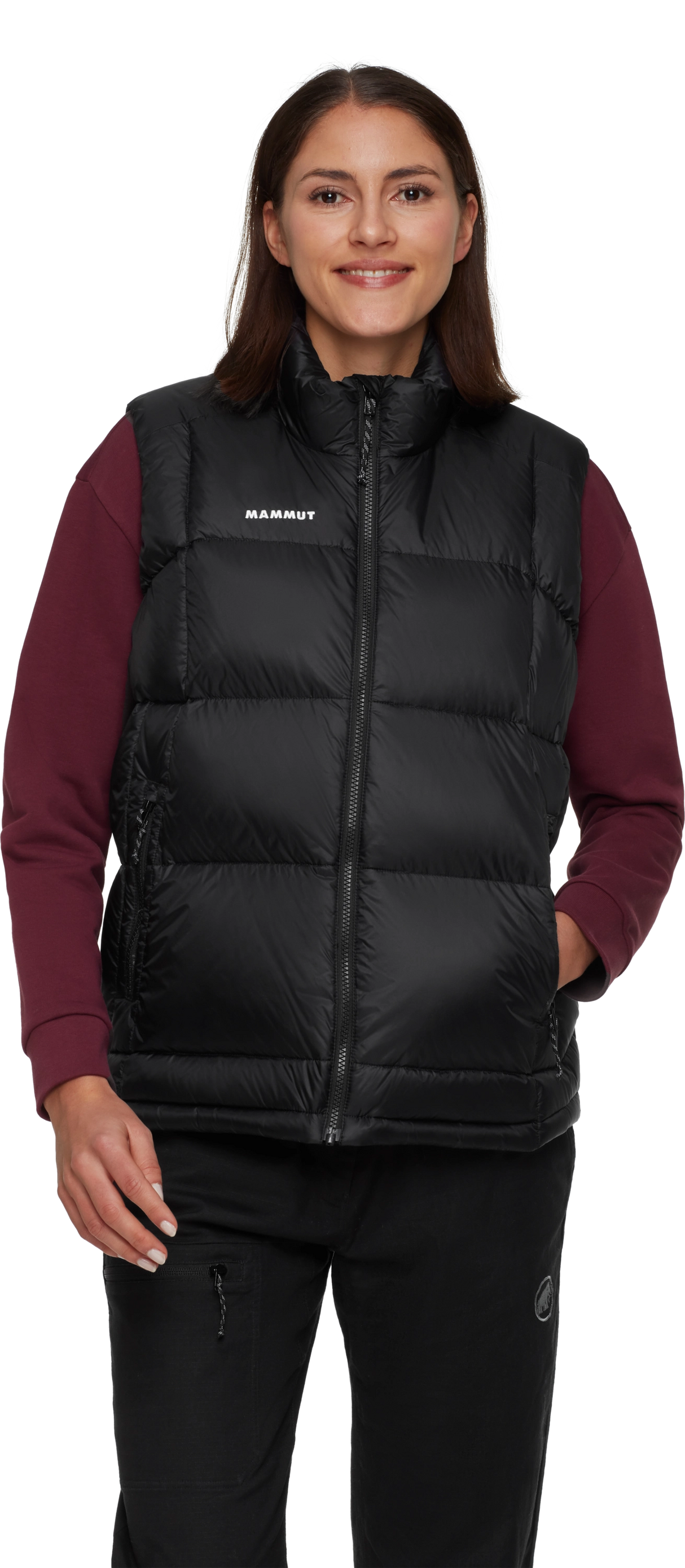 Dūnu veste Mammut Glacier Glow IN sieviešu