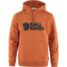 Džemperis Fjallraven Logo Hoodie vīriešu Terracotta Brown