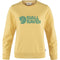 Džemperis Fjallraven Logo sieviešu Mais Yellow