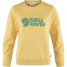 Džemperis Fjallraven Logo sieviešu Mais Yellow