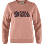Džemperis Fjallraven Logo Sweater sieviešu Dusty Rose-Port