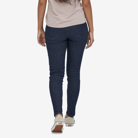 Džinsa bikses Patagonia Slim Jeans sieviešu