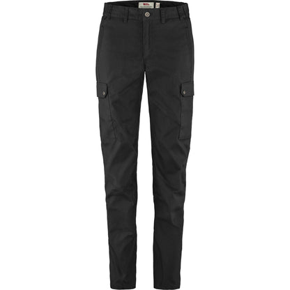 Pārgājienu bikses Fjallraven Stina Trousers sieviešu Black 34 R