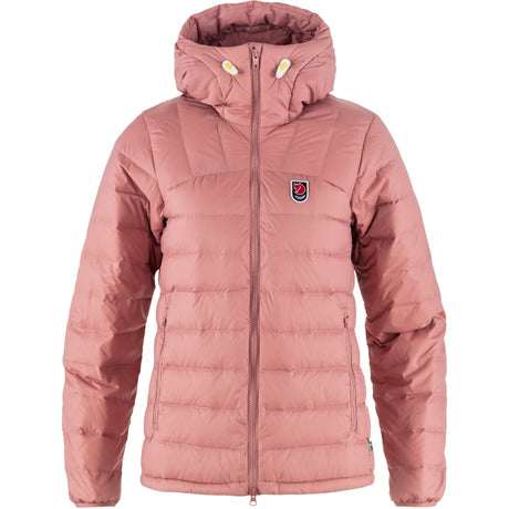 Fjallraven Expedition Pack Down Hoodie sieviešu dūnu jaka Dusty Rose