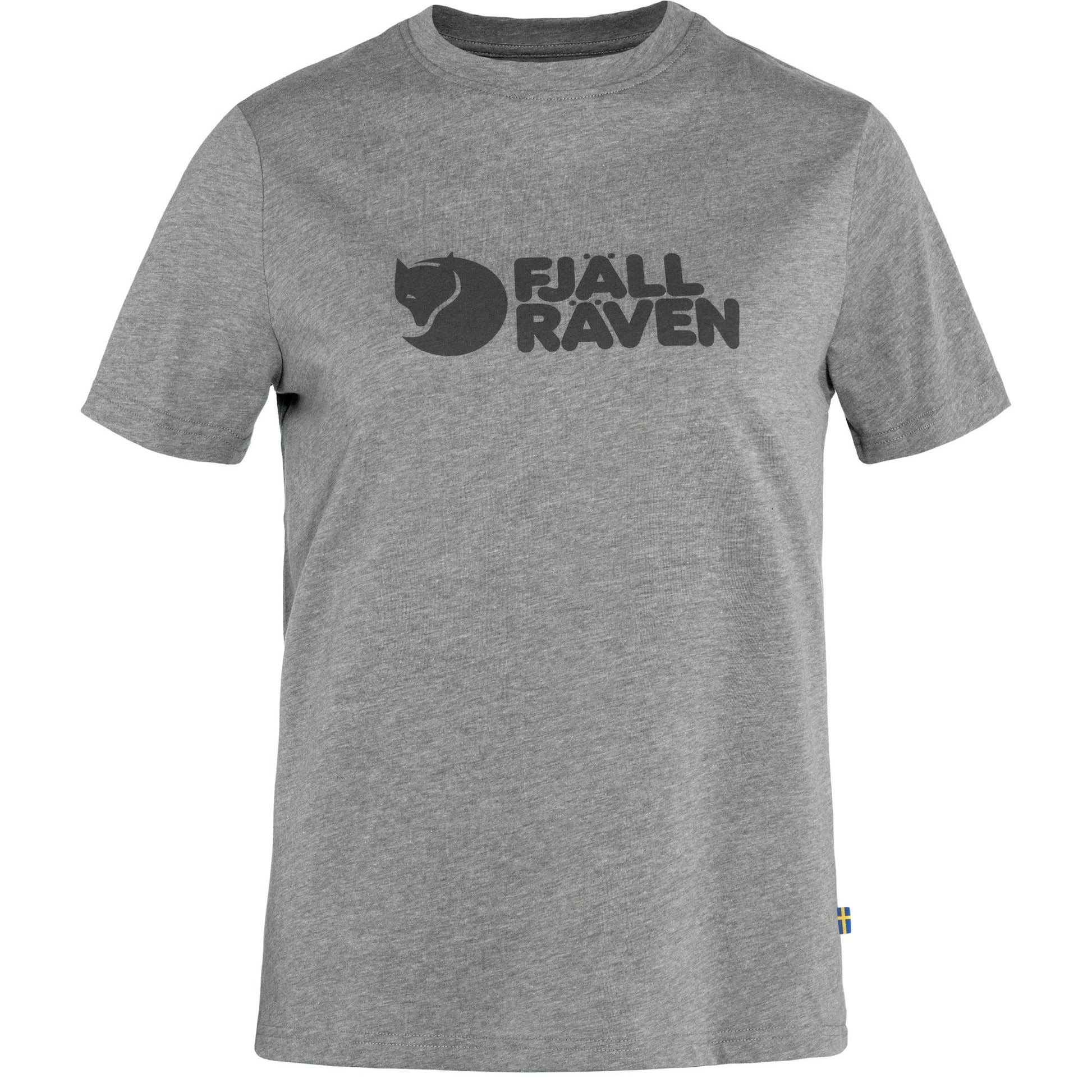 T-krekls Fjallraven Logo Tee sieviešu Grey-Melange L