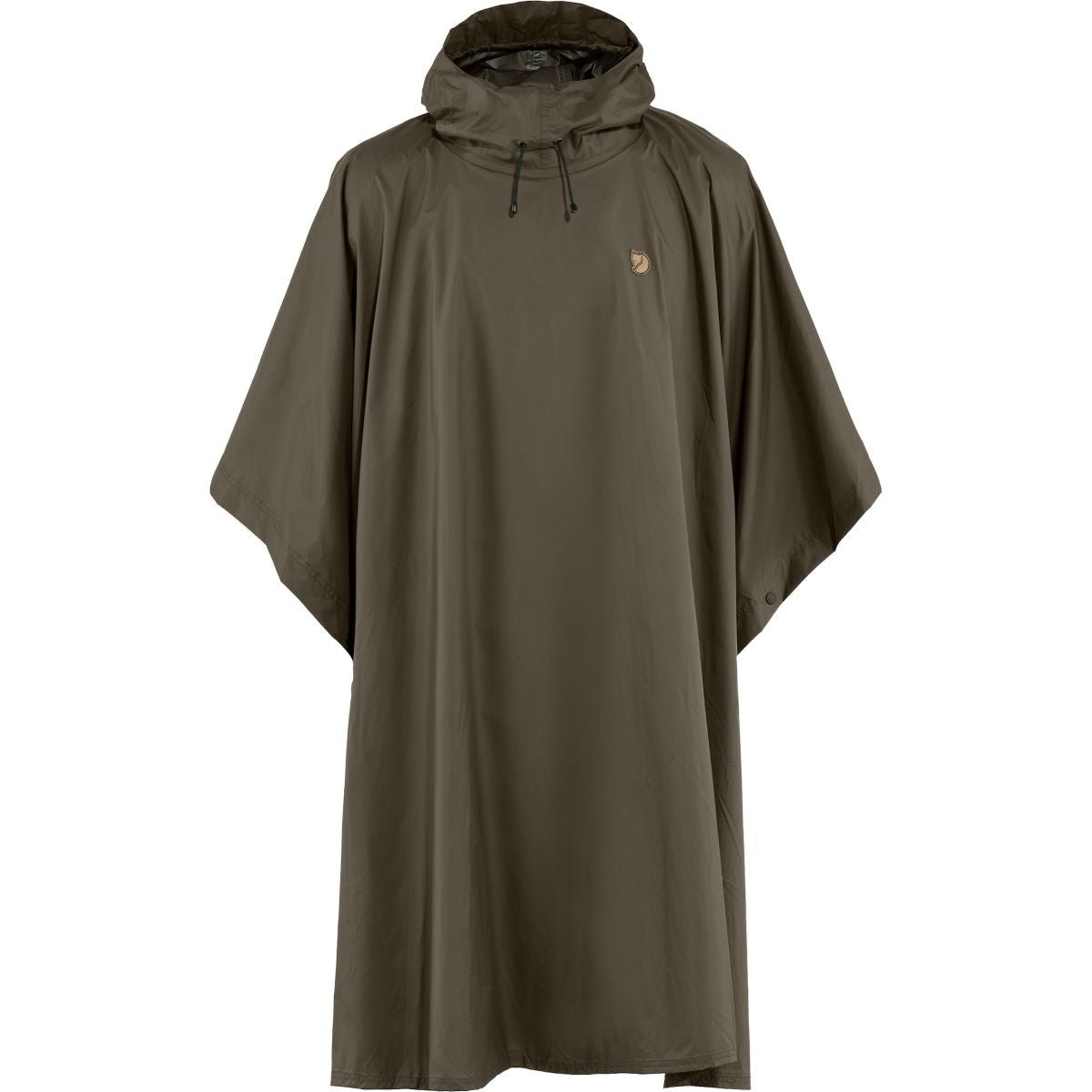 Lietus mētelis Fjallraven Poncho Dark Olive