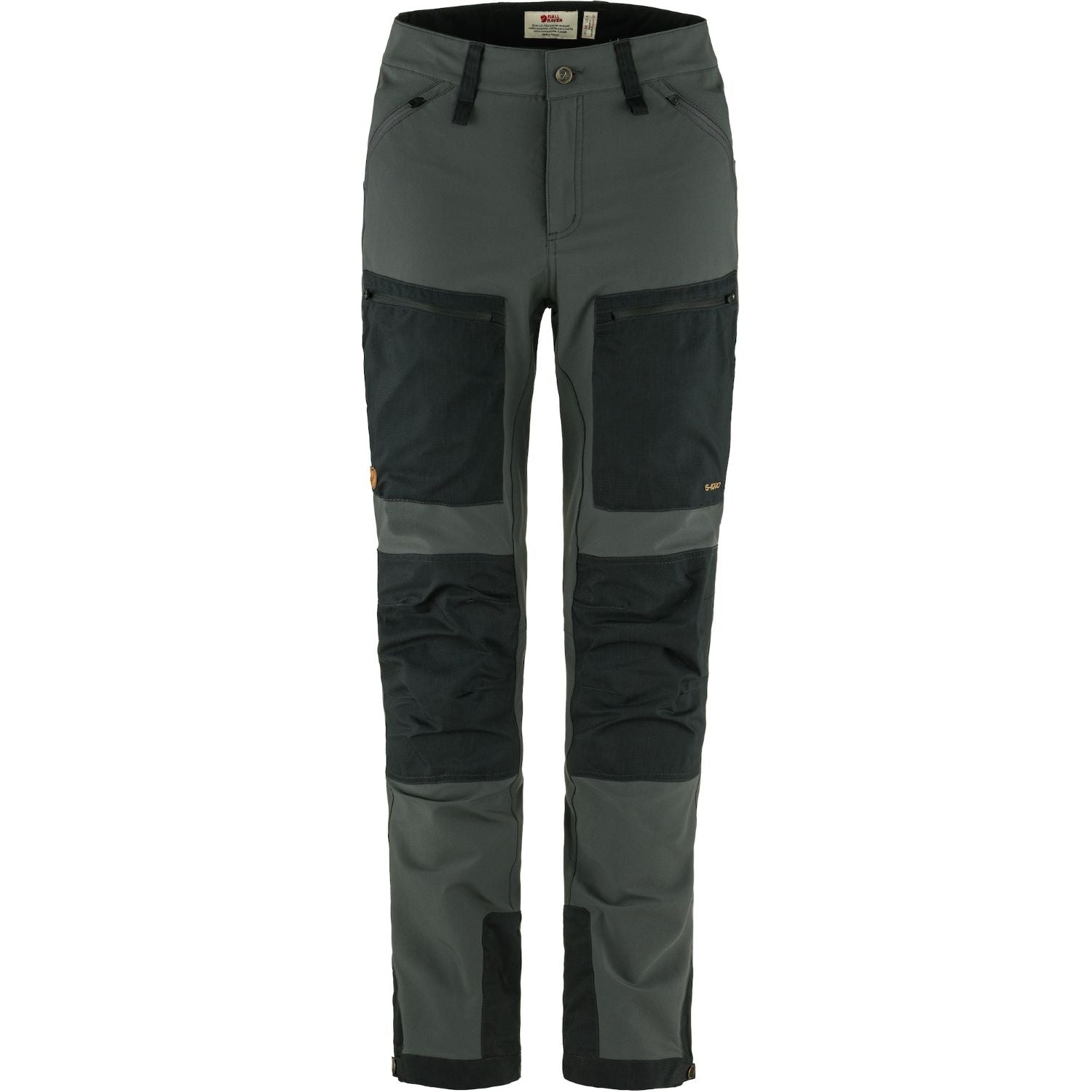 Pārgājienu bikses Fjallraven Keb Agile Trousers sieviešu Basalt-Iron Grey R