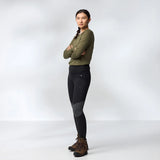 Silti legingi Fjallraven Abisko Varm Trekking Tights sieviešu