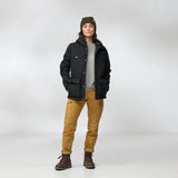 fjallraven greenland ziemas  jaka sieviešu  melna