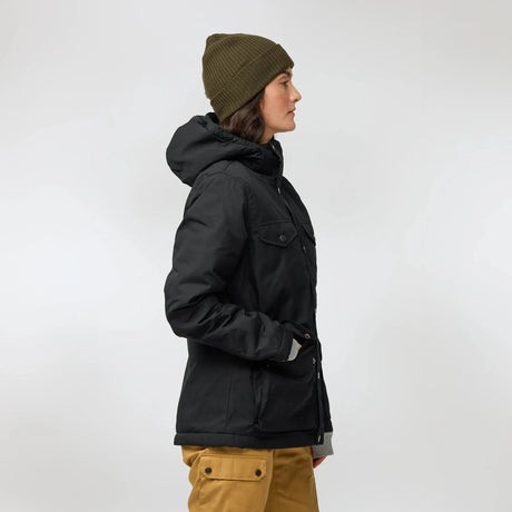 fjallraven greenland ziemas  jaka sieviešu  melna