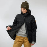 fjallraven greenland ziemas  jaka sieviešu  melna