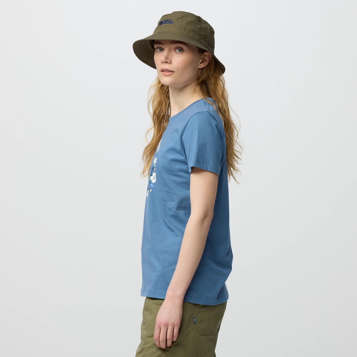 Fjallraven T-Shirt Fjällblomster Fox Women's