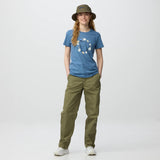 Fjallraven T-Shirt Fjällblomster Fox Women's