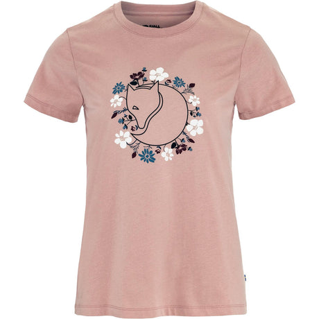Fjallraven T-Shirt Fjällblomster Fox Women's