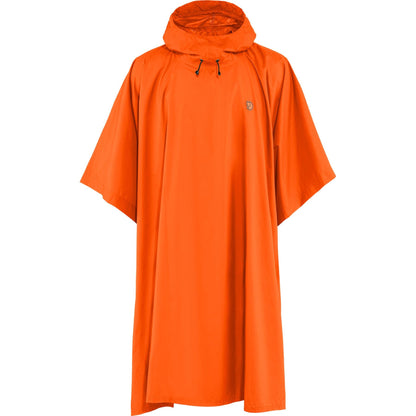 Lietus mētelis Fjallraven Poncho Safety Orange