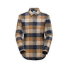 Flaneļa krekls Mammut Trovat Longsleeve sieviešu Marine-Savannah