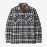 Flaneļa krekls Patagonia Insulated Organic Cotton Midweight Fjord vīriešu Fields: New Navy
