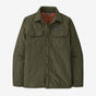 Flaneļa krekls Patagonia Insulated Organic Cotton Midweight Fjord vīriešu Basin Green