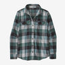 Flaneļa krekls Patagonia Organic Cotton Midweight Fjord sieviešu Guides: Nouveau Green