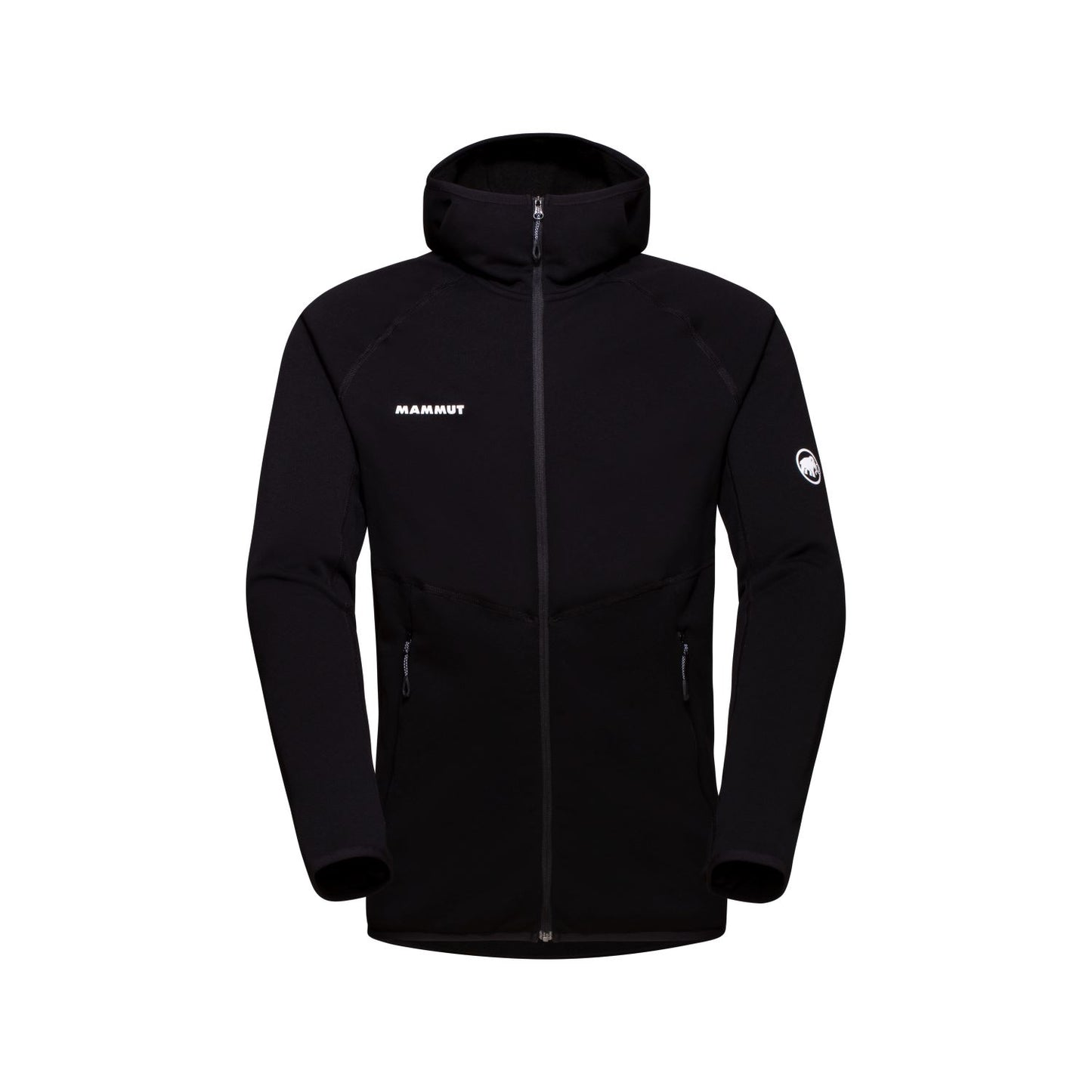 Mammut flīsa jaka Aconcagua ML Hooded vīriešu Black