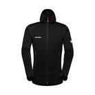 Flīsa jaka Mammut Taiss Light ML Hooded vīriešu Black