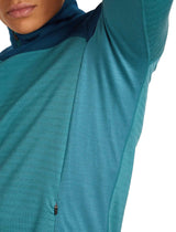 Vilnas flīsa jaka Icebreaker Real Fleece Descend vīriešu