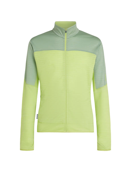 Vilnas flīsa jaka Icebreaker Real Fleece Descend vīriešu