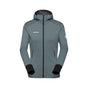 Flīsa jaka Mammut Taiss Light ML Hooded sieviešu Strata-Black