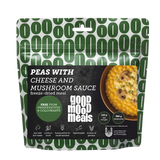 Freeze-dried food Good Mood Meals Peas with cheese and mushroom sauce