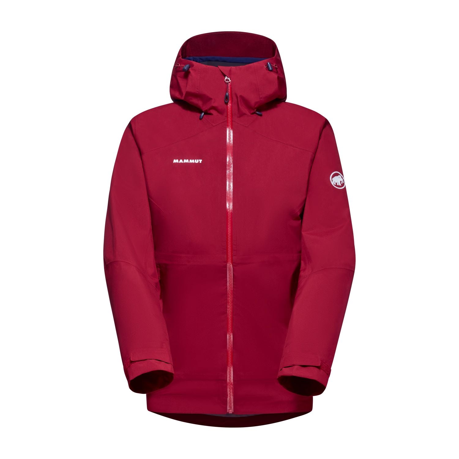 Lietus jaka Mammut Convey Tour HS Hooded sieviešu Blood Red-Black