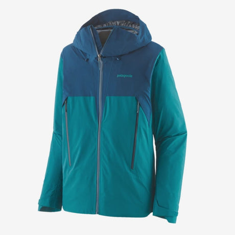 Hardshell jaka Patagonia Super Free Alpine vīriešu Belay Blue