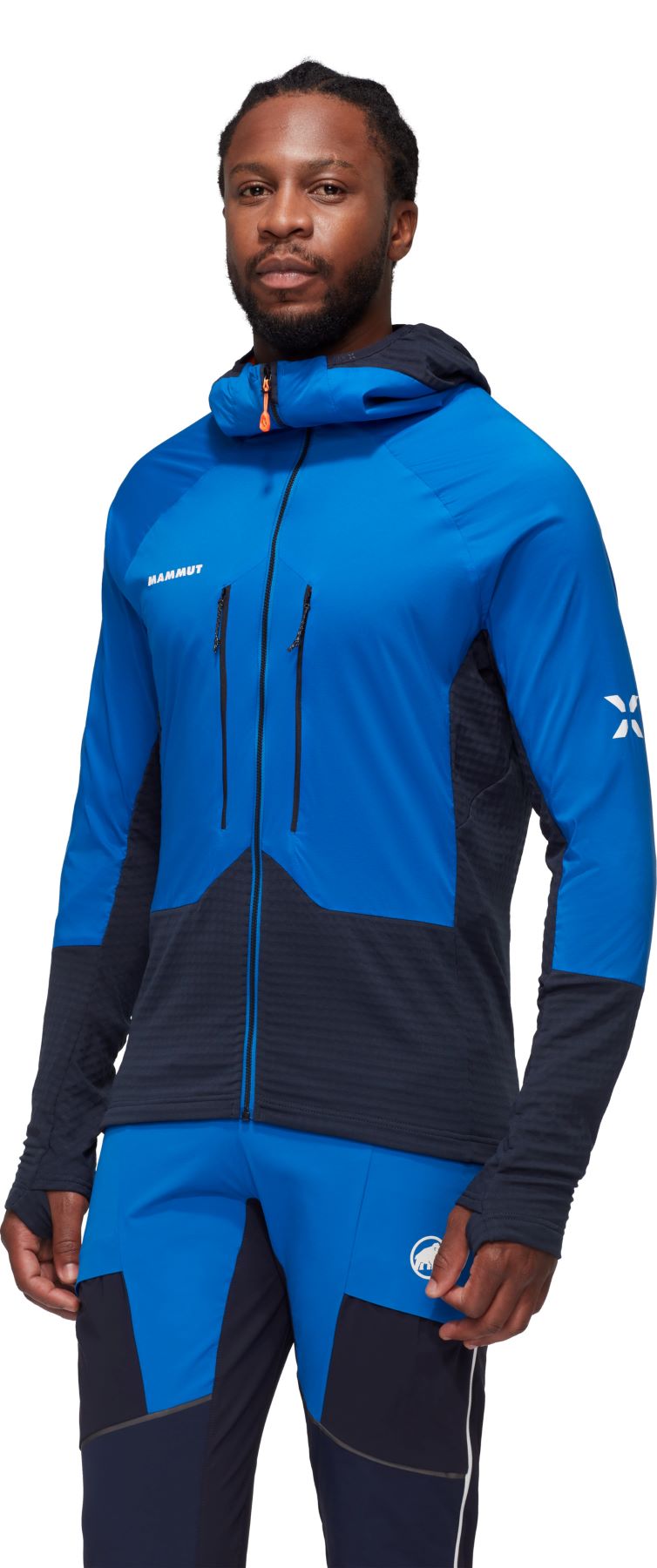 Hibrīdjaka Mammut Eiger Nordwand ML Hybrid Hooded vīriešu