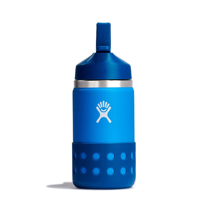 Hydro Flask pudele 350 ml Kids Wide Mouth Straw Lid&Boot Lake