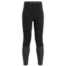 Merino termoveļas legingi Icebreaker ZoneKnit 125 sieviešu Black Jet Heather