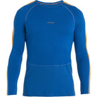 Merino termoveļas krekls Icebreaker ZoneKnit 260 LS Crewe vīriešu Lazurite Solar