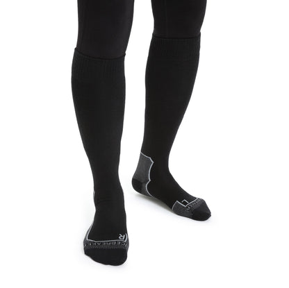 Slēpošanas zeķes Icebreaker Merino Ski+ Ultralight OTC vīriešu Black