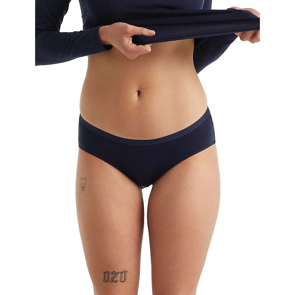 Merino termoveļa Icebreaker Siren Hipkini sieviešu Midnight Navy