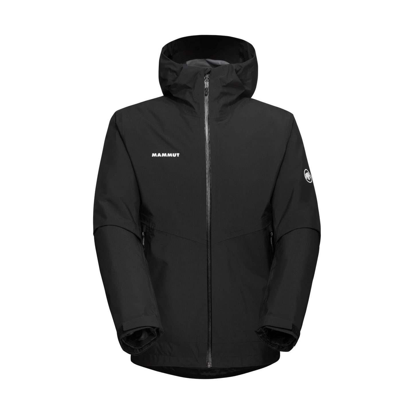 Trīs vienā jaka Mammut Alto Light 3 in 1 HS Hooded vīriešu Black-Black