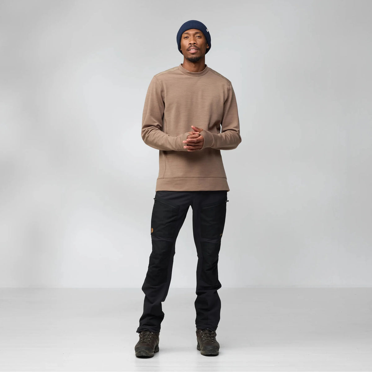 Fjallraven Keb Fleece Crew Neck Men's Fleece Sweater