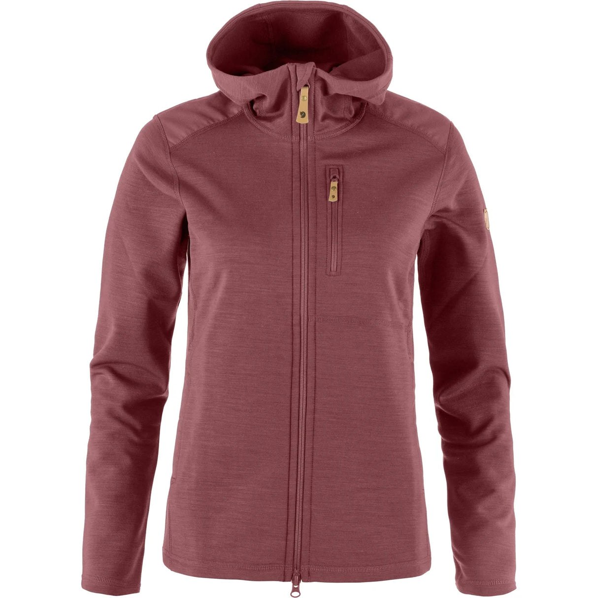 Flīsa jaka Fjallraven Keb Fleece Hoodie sieviešu
