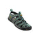 Keen Clearwater CNX Leather sieviešu sandales Mineral Blue Yellow