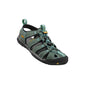 Keen Clearwater CNX Leather sieviešu sandales Mineral Blue Yellow